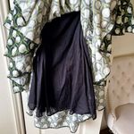 Agua by Agua Bendita Almendra Maxi Dress Perla Off Shoulder Green White L NWT Size L Photo 3