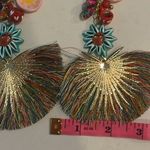 Beautiful unique artistic Mexican earrings nwot Multiple Photo 5