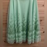 Ruby Rox Y2K  Size Small Tinkerbell Green Strapless Mesh Ruched Strapless Dress Photo 5