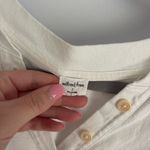 Aritzia  white cotton beach coverup  Photo 2