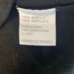 City Trend Short Sleeve Knit Top Women Size XL Black Acrylic Crew Neck Photo 7