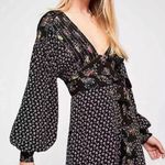 Free People Wonderland Floral Mini Dress Women’s Size S Boho Front Buttons Photo 1