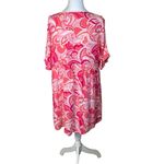 Emily Wonder Try To Resist Babydoll Dress Calypso Large Pink Coral Lined Beach Photo 6