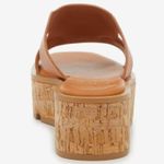 Franco Sarto NEW Hesta Wedge Sandal IN TAN BROWN Photo 3