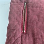 Lemon Tart Vest Women's Small Burgundy Skyros Wool Quilted Winter Gorpcore Red Photo 5