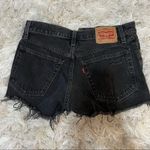 Levi's Womens 501 Shorts Lunar Black size 25 Photo 8