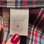 Cabela's Vintage Cabela’s Women’s Khaki Flannel Lined Cotton Chore Jacket Barn Jacket Med Photo 4