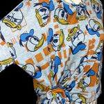 LuLaRoe Small Disney Irma Tunic Top • Donald Duck • High-Low Hem • Knit Jersey Photo 5