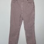 Madewell The High-Rise Slim Boyjean in Luca Stripe Size 25 Pre-owned Photo 3