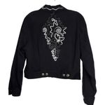 Vintage Howard Wolf Black Jacket Size 6 Photo 3