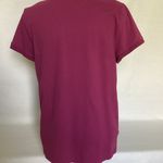 Sonoma  Ladies LARGE Short Sleeve PLUM Polo Shirt Photo 4