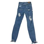 American Eagle  Highly Distressed Jegging Jeans High Rise Next Level Stre… Photo 2