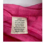 Rubbish Scarf Cotton Pink Fringe 18X72 Photo 1