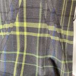 Arden B Elegant Black and Green Plaid Dress Photo 3