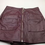 Forever 21  ladies leather  shorts S Photo 3