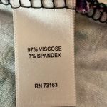 cupio Floral Print Long Sleeve Scoop Neck Stretch Pullover Mini Dress Size Small Photo 6