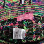 Lilly's Kloset Colorful Knitted Sweater Set Long Sleeve Asymmetrical Size Small Green Photo 5