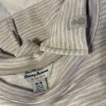 Tommy Bahama Sweater/ Crewneck Sweatshirt Island Soft Lg Sleeve Striped Taupe Photo 6