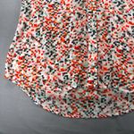 Liz Claiborne Sleeveless Button Up Tank Small Collared Abstract Print Workwear Photo 1