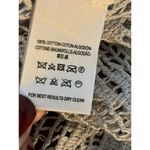 Free People  Small Sweater Pullover Loose Open Knit Crochet Lace Boho Festival Photo 3