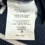 ASTR The Label Women's Blue Striped Boat Neck Short Sleeve Mini Bodycon Dress M Photo 4