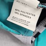 Black Stripe Crisscross Tie Sports Bra Bikini Beach Bralette Swim Top S Small Photo 5