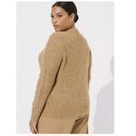 Torrid NWT  Beige Vegan Cashmere Button Up Cardigan Sweater Size 1X‎ Photo 3