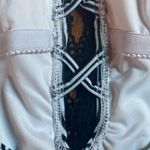 Cupshe  Women's Plunging V-Neck Lace Trimmed One-Piece Swimsuit, Black White Photo 12