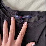 One Clothing  Shear Black Crop Top Photo 2