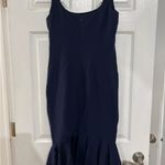 Alexander McQueen Vintage  navy blue scoop neck dress sz IT40 Photo 2