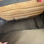 Tony Lama  Woven Accent Colorful SaddleBag‎ Leather Southwestern Crossbody Purse Photo 9