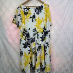 Eliza J ‎ Summer Yellow Floral Dress Plus Size 24W NWT Photo 2