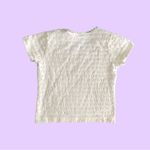 Vintage y2k / 90s White Frilled and Stretchy Blouse 🔥 Size L Photo 2