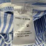 Pomander Place Tuckernuck Blue White Stripe Selena Maxi Dress Size S Puff Sleeve Photo 7