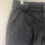 prAna Olivia Shorts Black Womens Size 2 Hiking Outdoor Granola Girl Camping Photo 1