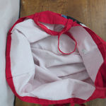 Did You Say Calf Off? Red Canvas Novelty Print Large Tote bag Photo 1