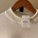 J.Crew Classic Mockneck Roll Neck Fisherman Sweater Knit Ivory $98 NWT Size XXS Photo 1