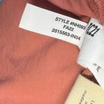 Madewell  Crinkle Poplin Wrap‎ Mini Dress Long Sleeve Tiered Pink Size XL Photo 11