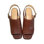 Urban Outfitters Brown Platform Block Heel Sandals Women’s 10M Retro Boho Photo 6