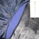 Athleta Navy Snake Keyhole One-Piece Swimsuit Photo 7