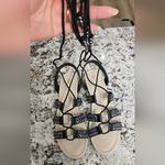 Vera Wang Simply Vera  beaded gladiator sandals Photo 10