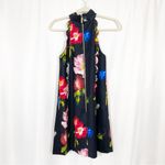 Ted Baker  London Tanii Floral Mock Neck Scallop Shift Dress Berry Sundae Photo 4
