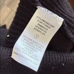 Cyrus  black hooded open cardigan sweater  Knitwear Photo 4