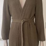 Westport Olive Knit Cardigan Sweater Photo 0