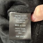 Ohne Titel Black Crew neck geometric quilt leather detail sweatshirt size S Photo 7