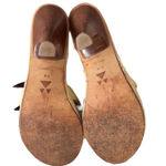 Y2K VTG. YELLOW RIBBON HIGH HEEL SANDALS SZ. 8 Photo 8