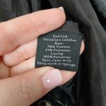 Rock & Republic Faux Leather Jacket Women Large Moto Tie-Dye Biker Grunge Punk Photo 7