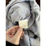 Angel Biba  Baby Blue Lace Asymmetrical Hem Fitted Dress Women’s Size Medium Photo 12