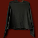 SheIn Black Plain Long Sleeve  Shirt Photo 0