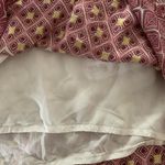 prAna  Kyrie dress woman’s small pink printed boho shirt sleeve cute beachy vaca Photo 7